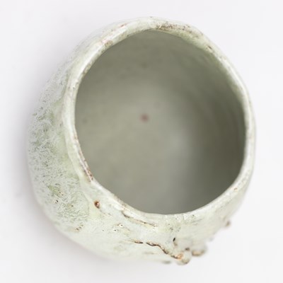 Lot 25 - AKIKO HIRAI (born 1970); a stoneware chawan...
