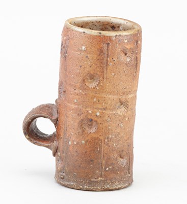 Lot 344 - RICHARD LAUNDER (born 1953); a tall wood fired...