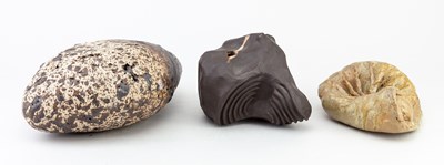 Lot 426 - Three stoneware sculptural forms by different...