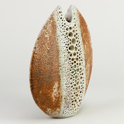 Lot 28 - ALAN WALLWORK (1931- 2019); a stoneware pebble...