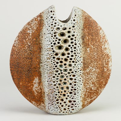 Lot 28 - ALAN WALLWORK (1931- 2019); a stoneware pebble...