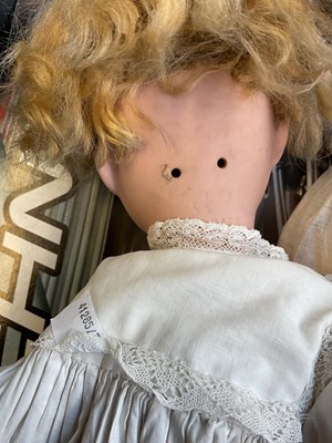Lot 4375 - ARMAND MARSEILLES; two bisque headed dolls...