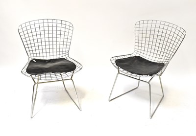 Lot 5 - Four wire chairs, after Harry Bertoia (4).