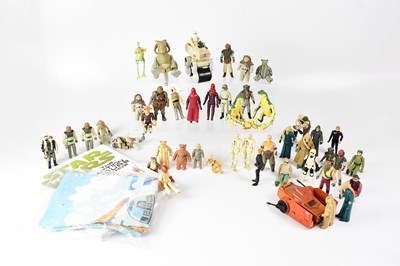 Lot 219 - STAR WARS; a quantity of Star Wars plastic...