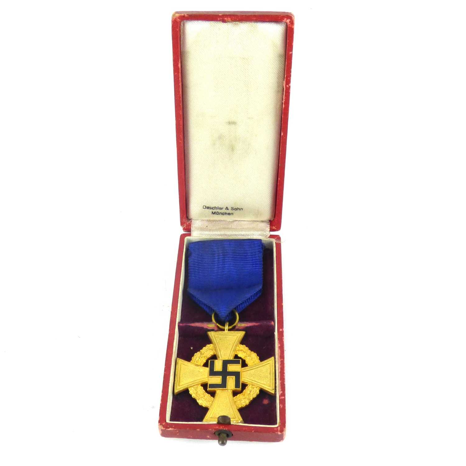 Lot 345 - A German National Faithful Service Medal for 40 Years' Service
