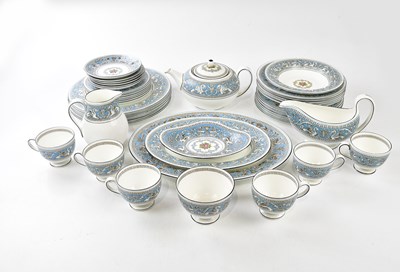 Lot 1311 - WEDGWOOD; a forty-three piece tea service in...