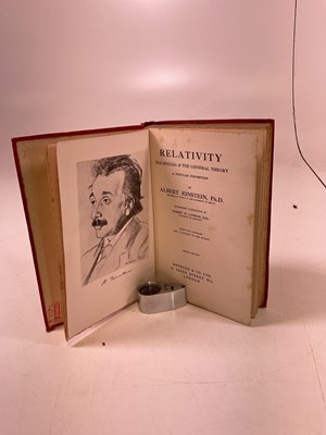 Lot 258 - [SCIENCE] EINSTEIN, ALBERT; Relativity, the...