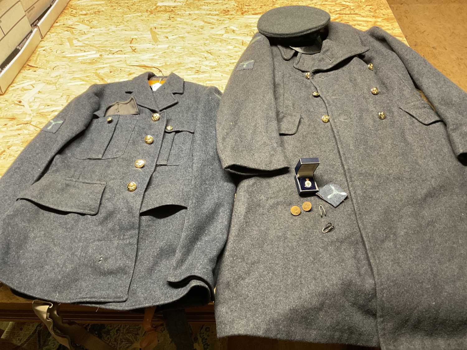 Raf Mess Jacket Lot 9 - An RAF Mess Jacket, with label to the inside,