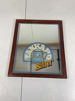 Lot 51 - An advertising mirror for Tankard Bitter,...