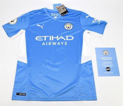 Lot 278 - ILKAY GÜNDOGAN; an autographed Manchester City...