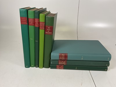 Lot 263 - [MISCELLANEOUS] Nine rebound folio size books...