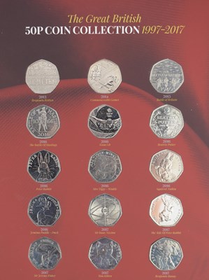 Lot 938 - CAMBRIDGESHIRE COINS; 'The Great British 50p...