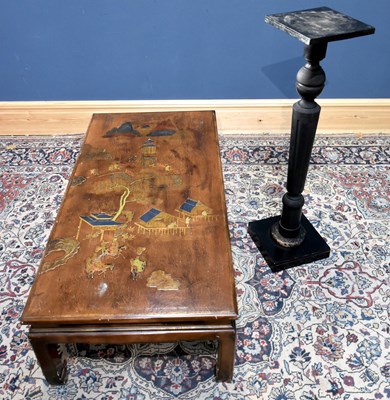 Lot 232 - A modern Chinese coffee table, decorated with...