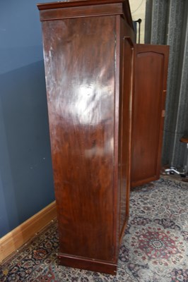 Lot 39 - A 20th century two door mahogany cupboard,...