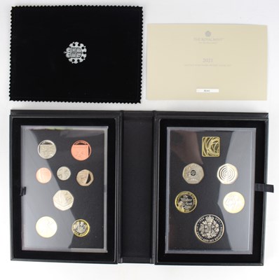 Lot 963 - ROYAL MINT; a '2021 United Kingdom Proof Coin...