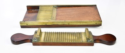 Lot 252 - A 19th century mahogany and brass pill making...