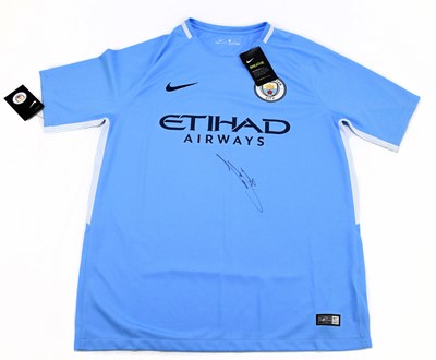 Lot 281 - KEVIN DE BRUYNE; a autographed replica...