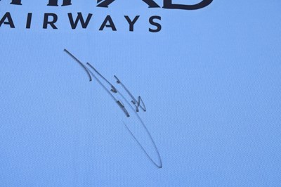 Lot 281 - KEVIN DE BRUYNE; a autographed replica...