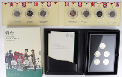 Lot 936 - A 'VE Day Victory The 50p Coin Collection 75...