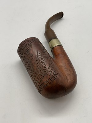 Lot 49 - A South Africa Boer War Pipe for the 1st...