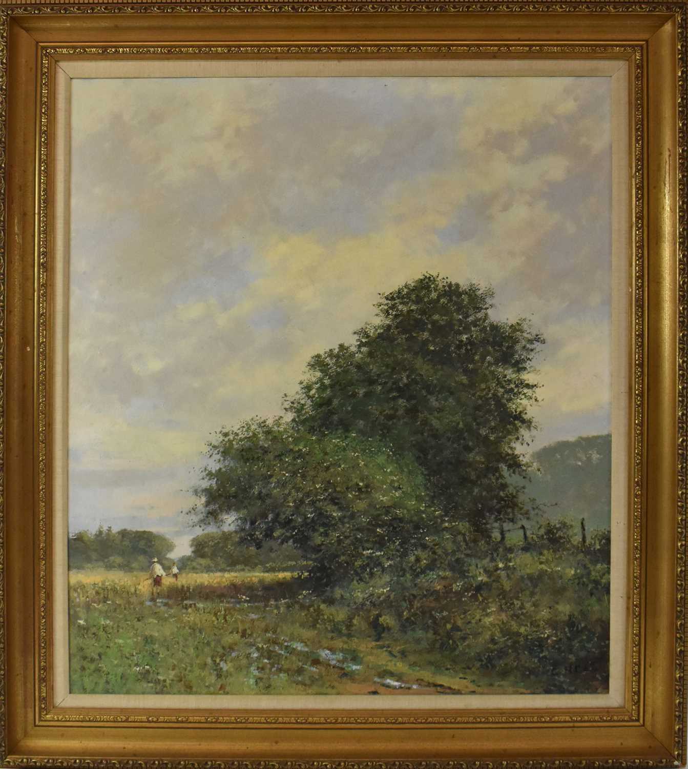 Lot 179 - CHARLES NEAL (born 1951); oil on canvas, 'A...