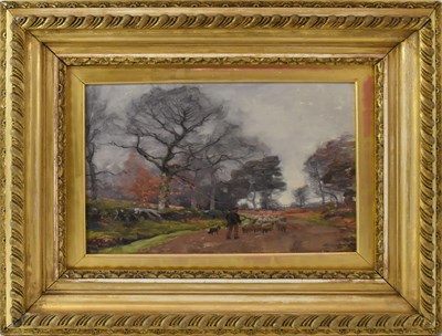 Lot 181 - ALEXANDER BROWNLIE DOCHERTY (1862-1940); oil...