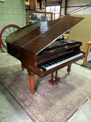Lot 46 - A Challen baby grand piano, height 100cm,...