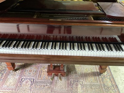 Lot 46 - A Challen baby grand piano, height 100cm,...