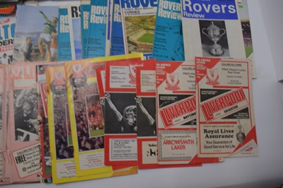 Lot 764 - A quantity of various football programmes to...