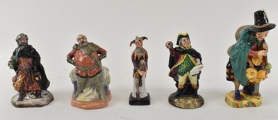 Lot 550 - A boxed Royal Doulton figure 'Mask Seller',...