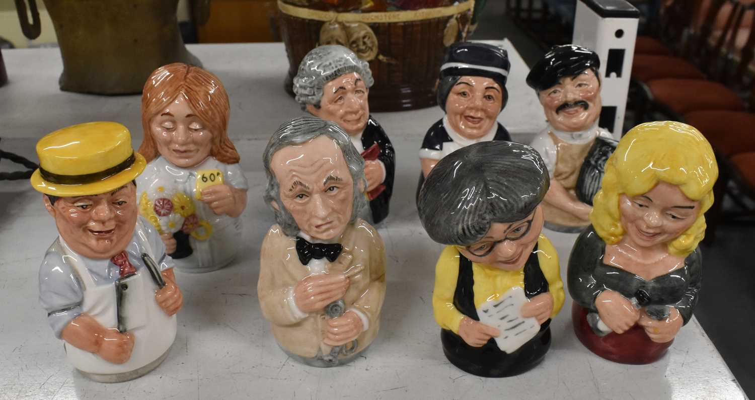 Lot 531 - ROYAL DOULTON; a collection of eight assorted...