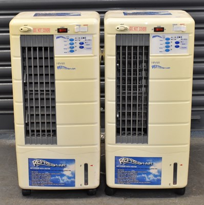 Lot 470 - Two Hinari Refresh-Air coolers with heaters.