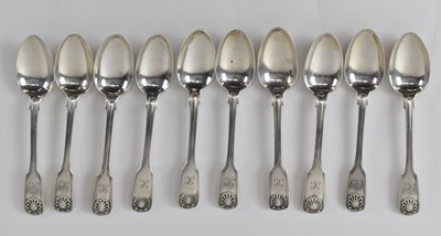 Lot 732 - CHAWNER & CO; a set of five Victorian...