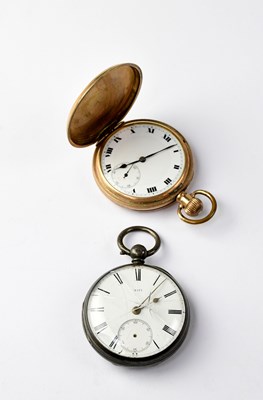 Lot 1105 - Two vintage pocket watches