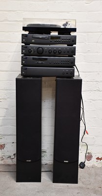 Lot 1151 - A collection of hi fi equipment to include...