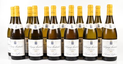 Lot 4172 - WHITE WINE; eleven bottles Puligny-Montrachet...