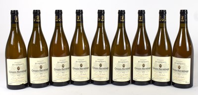 Lot 4257 - WHITE WINE; nine bottles Domaine des...