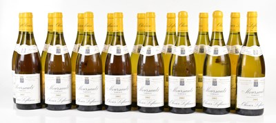 Lot 4170 - WHITE WINE; sixteen bottles Meursault Margaux...