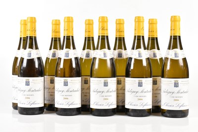 Lot 4259 - WHITE WINE; ten bottles Puligny-Montrachet 1er...