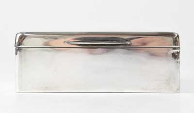 Lot 873 - GARRARD & CO; a George V hallmarked silver...