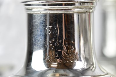 Lot 915 - SAMUEL WOOD; a George II hallmarked silver...