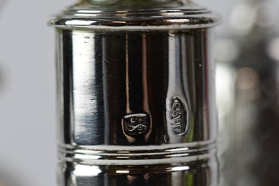 Lot 915 - SAMUEL WOOD; a George II hallmarked silver...