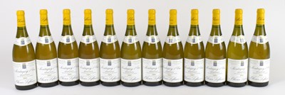 Lot 4212 - WHITE WINE; twelve bottles Montagny 1er Cru...