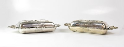 Lot 910 - JOHN HOULE; a pair of George III hallmarked...