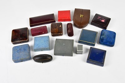 Lot 763D - A collection of vintage jewellery boxes.