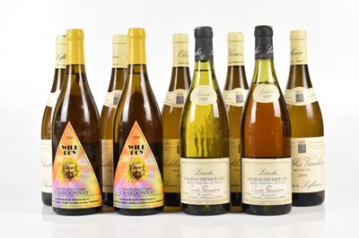 Lot 4252 - WHITE WINE; nine bottles mixed white wine,...