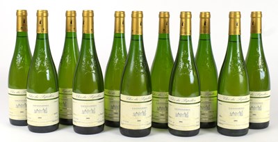 Lot 4216 - WHITE WINE; eleven bottles Savennieres Domaine...