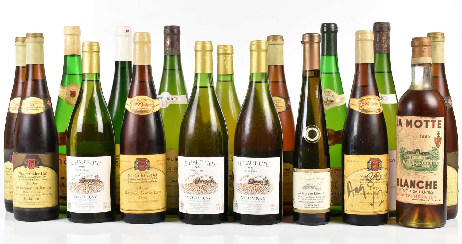 Lot 4243 - RIESLING/WHITE WINE; seventeen bottles,...