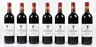 Lot 4188 - RED WINE; seven bottles Château Ramage La...