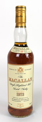Lot 4003 - WHISKY; a single bottle of The Macallan Single...